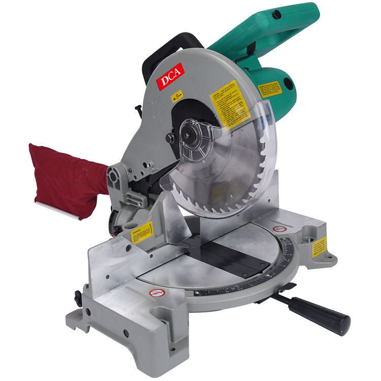 Industrial 255mm high precision turntable compound miter saw 1650w electric miter saw