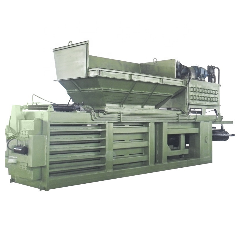 EPM-100 Waste Paper Cardboard Film Squeeze Baler Hydraulic Compactor For Sale