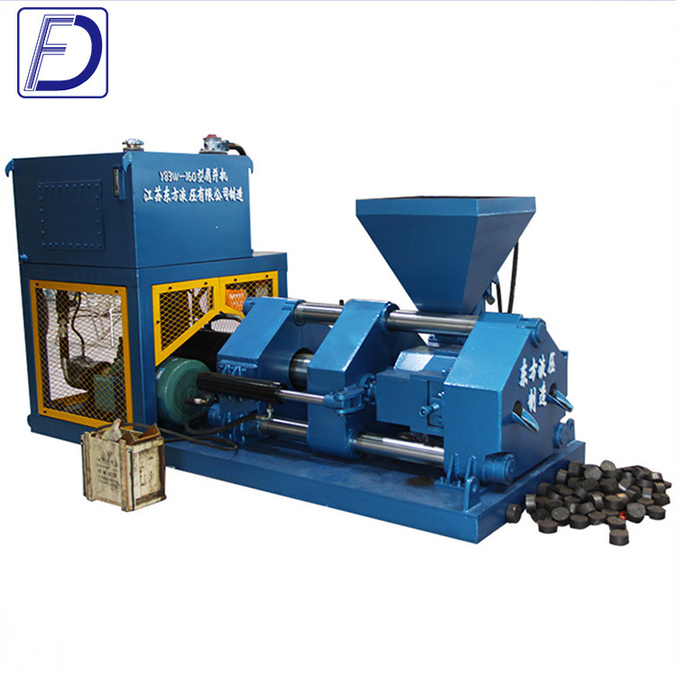 Hydraulic Scrap metal briquetting oil press Top charcoal making briquette machine