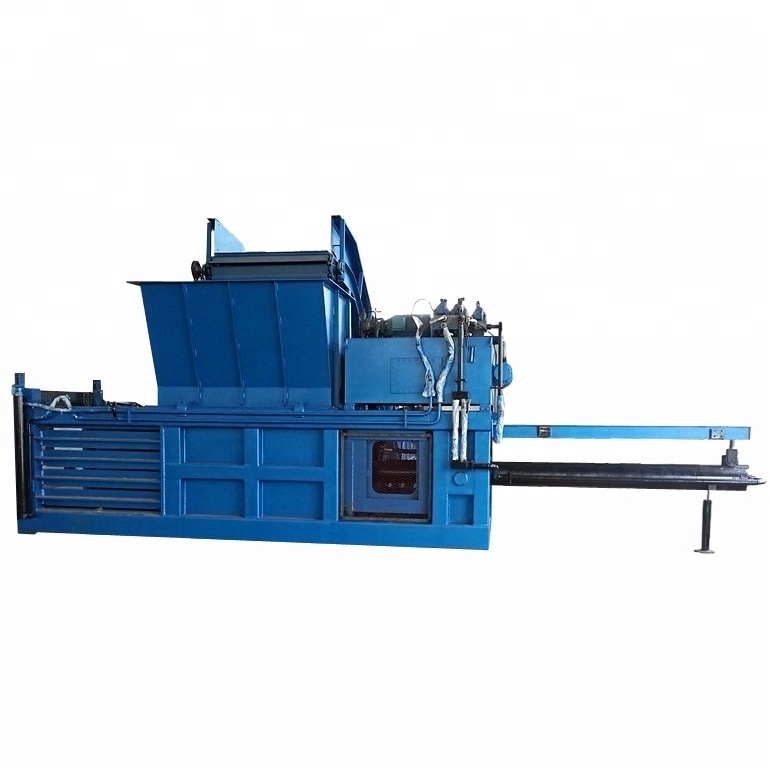 EPM-100 Waste Paper Cardboard Film Squeeze Baler Hydraulic Compactor For Sale