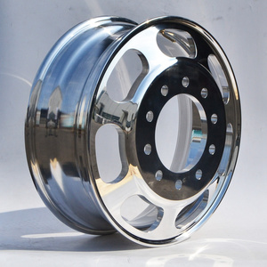 24.5x8.25 Forged Aluminum Dually Wheel for Truck GMC DAF