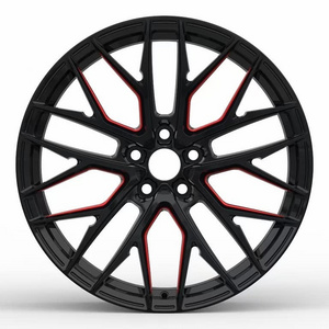 Custom Color TE37 5X120 Rines Aluminum Wheels Car Alloy Rims 17 18 19 20 21 22 Inch Rims Wheels