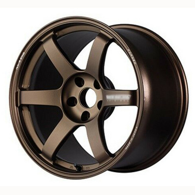 Aluminum Forged TE37 Wheel 18x8.5 18x9.5 for GTR/M3/Model S concave design deep dish 5 Split Spoke Customized