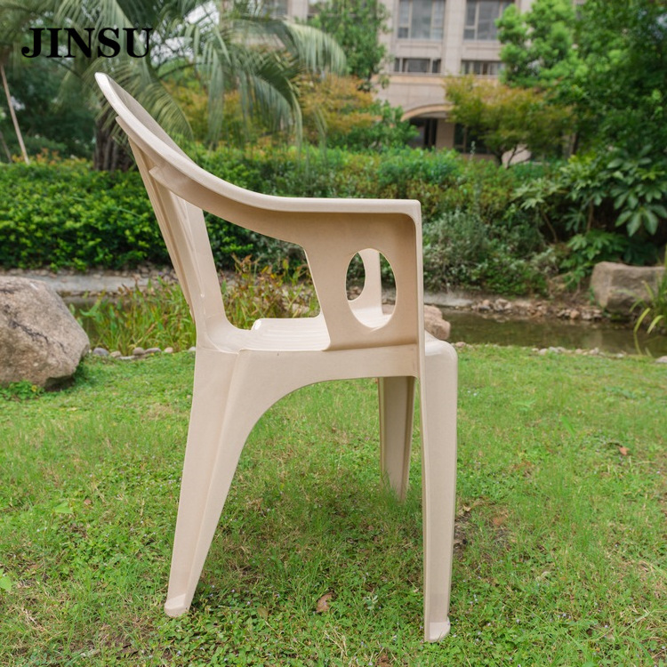 2024 Heavy Duty Plastic Chair Outdoor Stacking White Garden Plastic Chairs