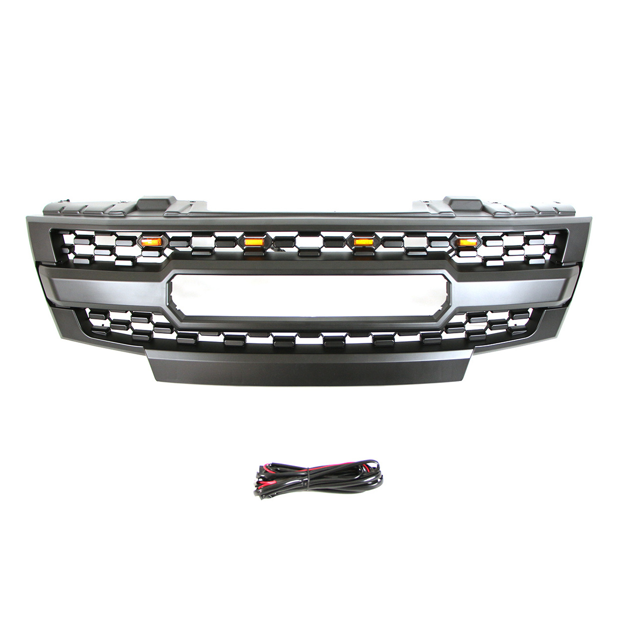 2009-2016 Auto Parts New Style Front Grille With Light Fit For NISSAN FRONTIER