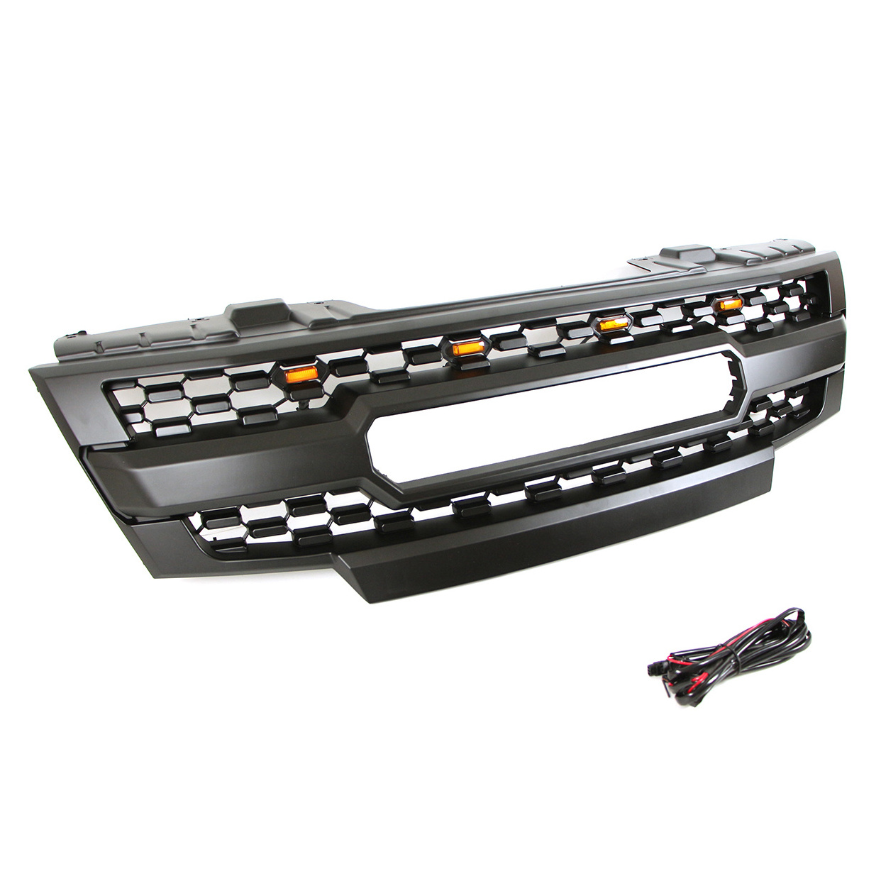 2009-2016 Auto Parts New Style Front Grille With Light Fit For NISSAN FRONTIER