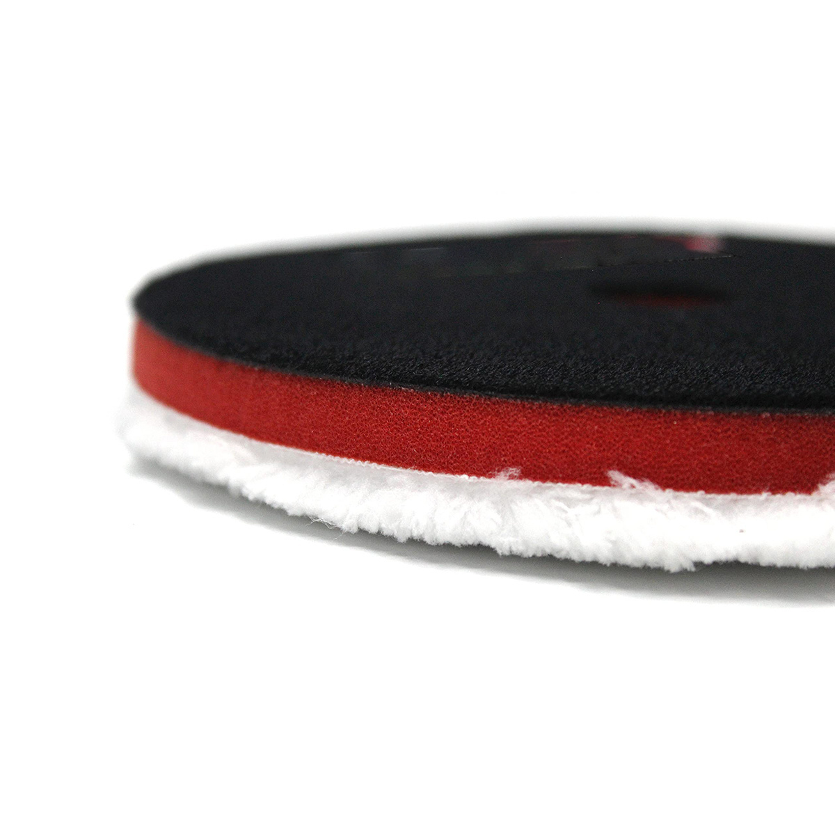 6 Inch 150mm Hook and Loop Microfiber Polishing Foam Pad for Finishing Auto Detailing for DA and Rotary Polishers