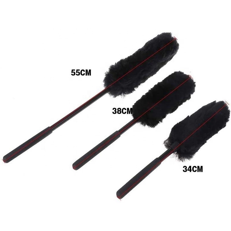 Pack of 4 Wheel Woolies Cleaning Brushes Set Wool Wheel Brush