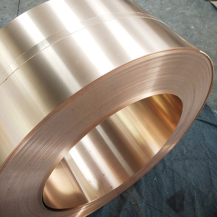 High quality C17200 C17300 C17500 C5191 CuBe Copper Beryllium Foil Strip Phosphorus Bronze Coil Price Per Kg