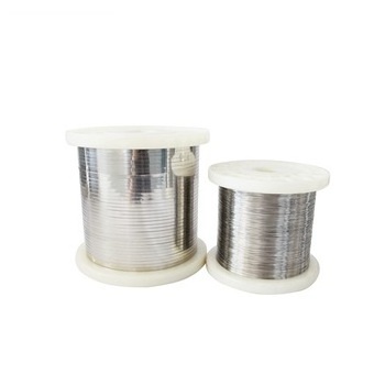 Stock flat nichrome wire nicr 80/20 heating element ni80cr20 resistance ribbon wire