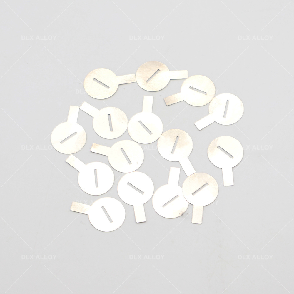 OEM 0.15mm Custom Shape Pure Nickel/nickel Plated Strip Easy Welding Solder Tabs For Battery Connection/