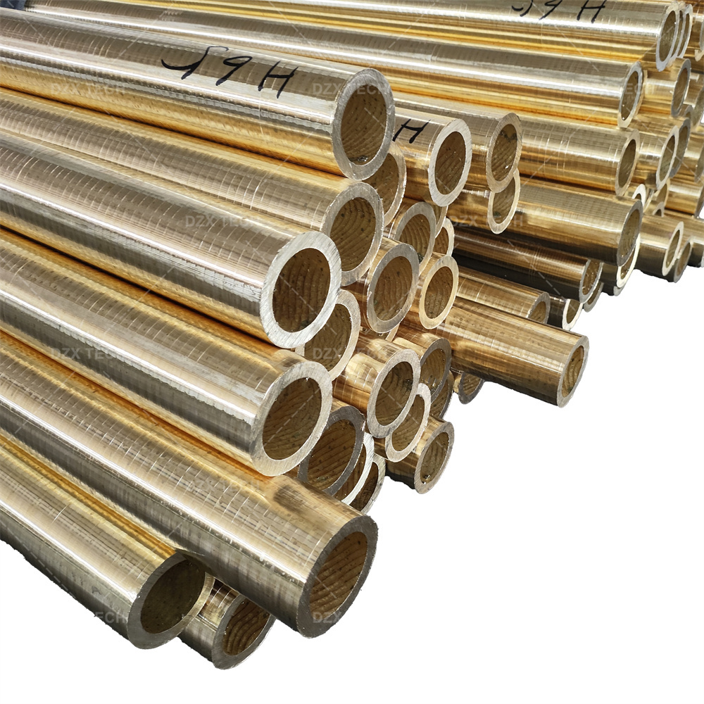 C28000 C44300 C68700 CuZn Copper Tube Brass Pipe Square Rectangular Pipe Price Per Kg