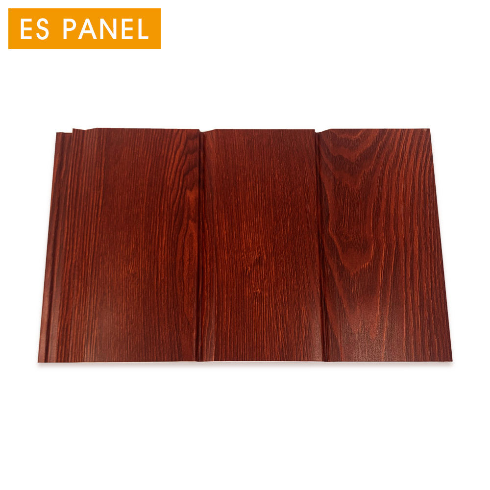 Best price 16mm outdoor polyurethane sandwich wall panel wood pattern decorative for prefab house