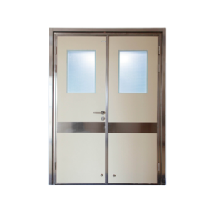 AIRTC Hospital or Lab Used Commercial Automatic Door Customized Clean Operating Room Door Stainless Steel Cleanroom Door