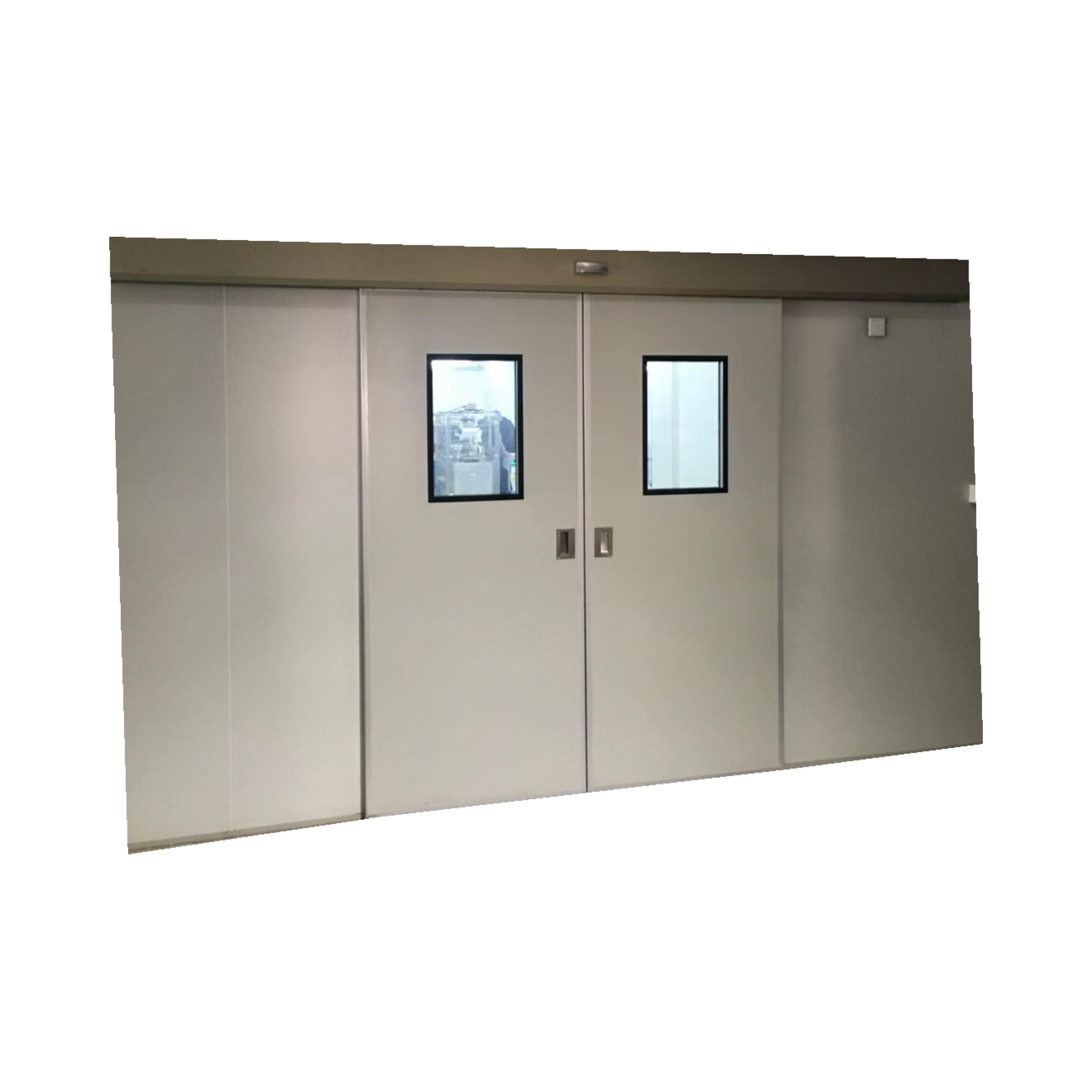 AIRTC Hospital or Lab Used Commercial Automatic Door Customized Clean Operating Room Door Stainless Steel Cleanroom Door