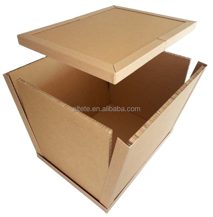 cardboard honeycomb cell paper refrigerator packaging box