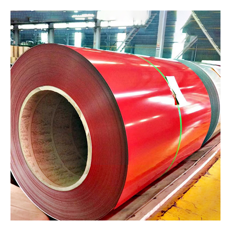 PPGI/GI Red galvanized steel coil