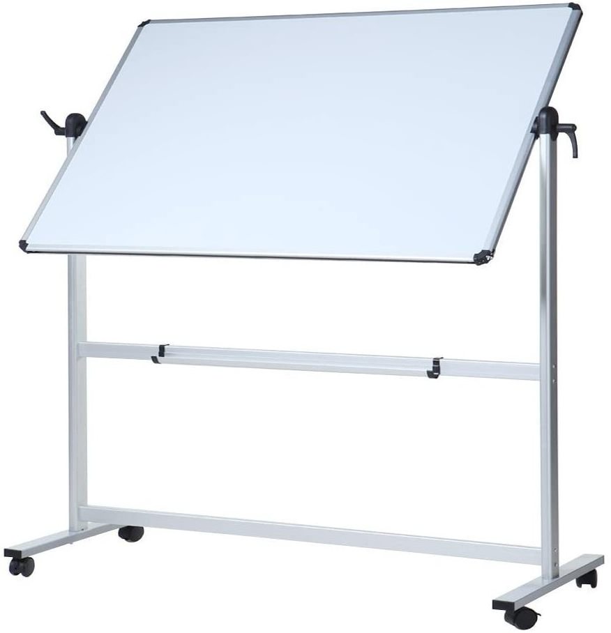 Mobile Whiteboard Single or Double Sided Rotating Magnetic Whiteboard Conference room magnetic whiteboard