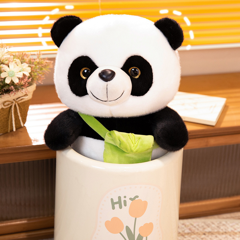 New Cute Kawaii Plush Toy Super Soft and Easy to Pinch Home Decoration Children's Doll Giant Panda Plush Toy