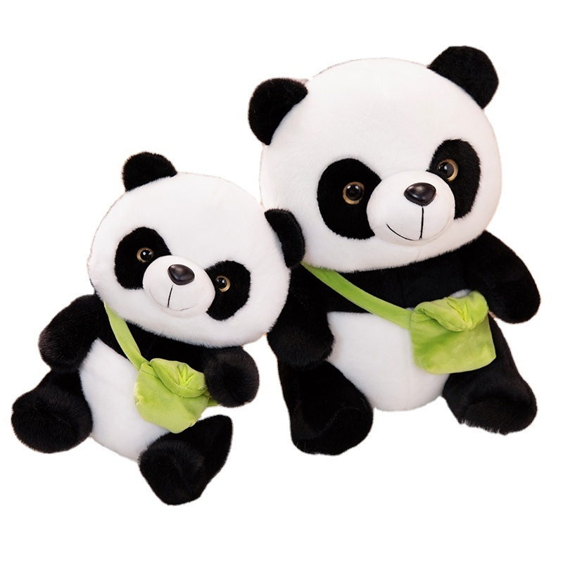 New Cute Kawaii Plush Toy Super Soft and Easy to Pinch Home Decoration Children's Doll Giant Panda Plush Toy