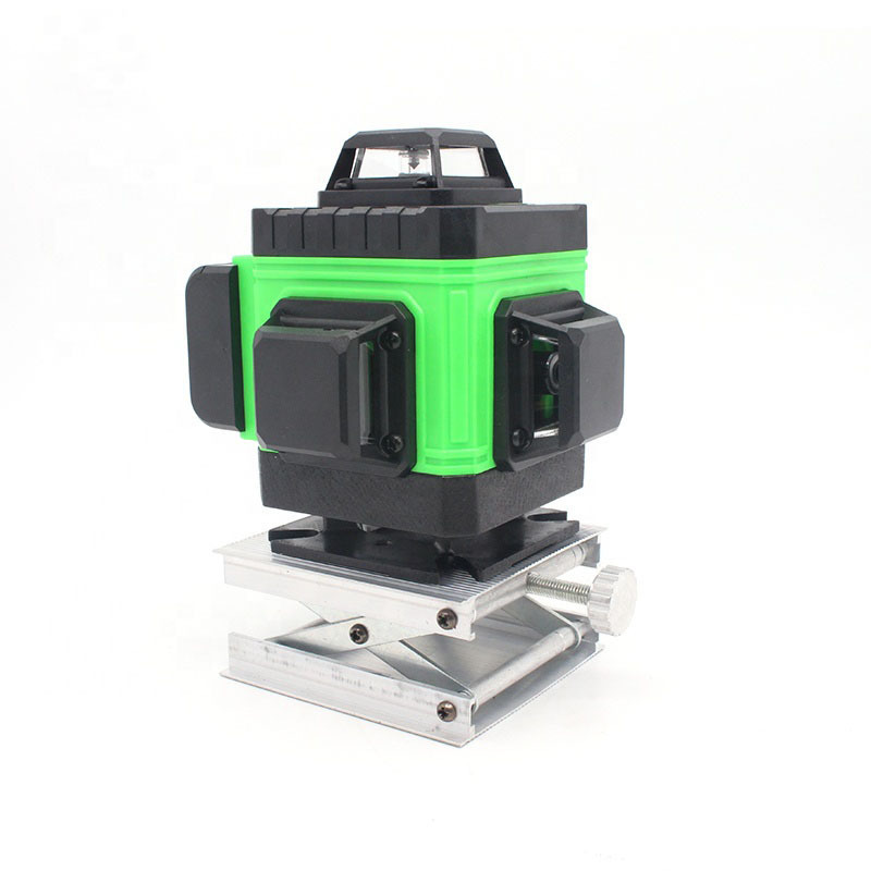 Cheapest precision 16 lines power 4d laser level projector lithium battery