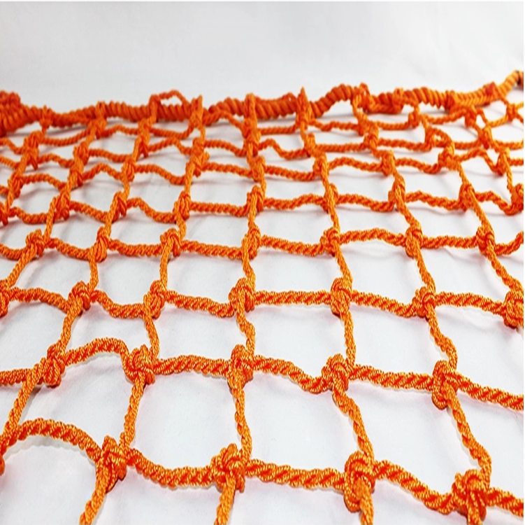 Manufacturer nylon rope safety net netting for building construction horizontal fall arrest protection