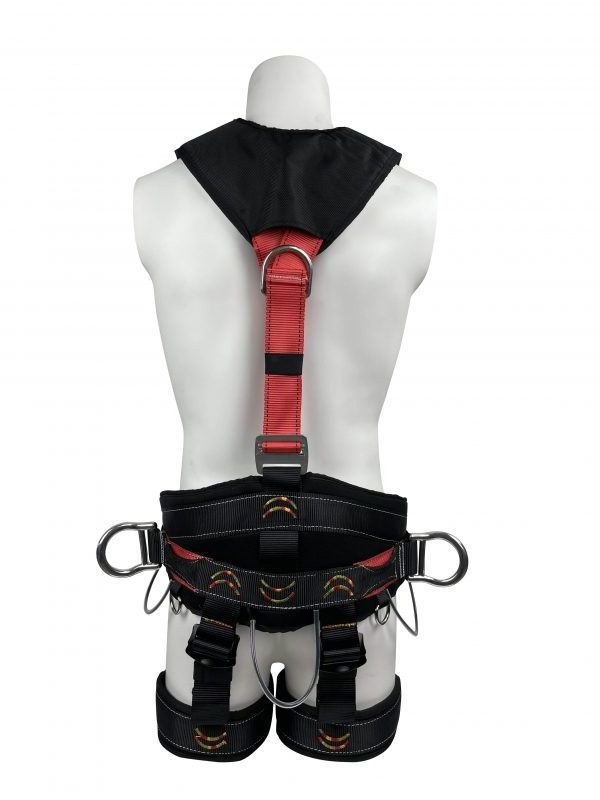 Low price roofing fall arrester system with anchor points full body safety harness lanyard and rope lifeline for sale