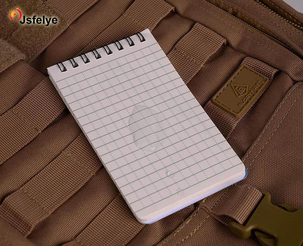 Waterproof Notebook All Weather Shower Pocket Tactical Notepad with Cover