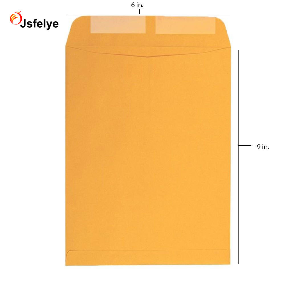 6 x 9 Kraft Gummed Envelopes Shipping Supply Catalog Manila Mailing Bag