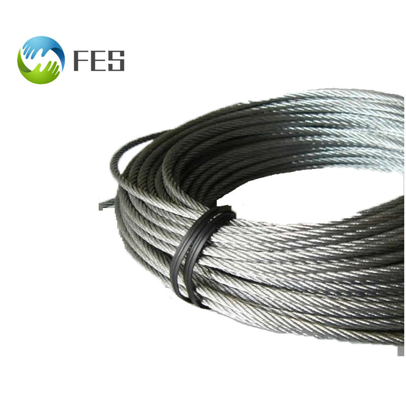 Chinese manufacture 1-32mm stainless steel elevator steel wire rope high strength aisi 304 SS stainless steel wire rope