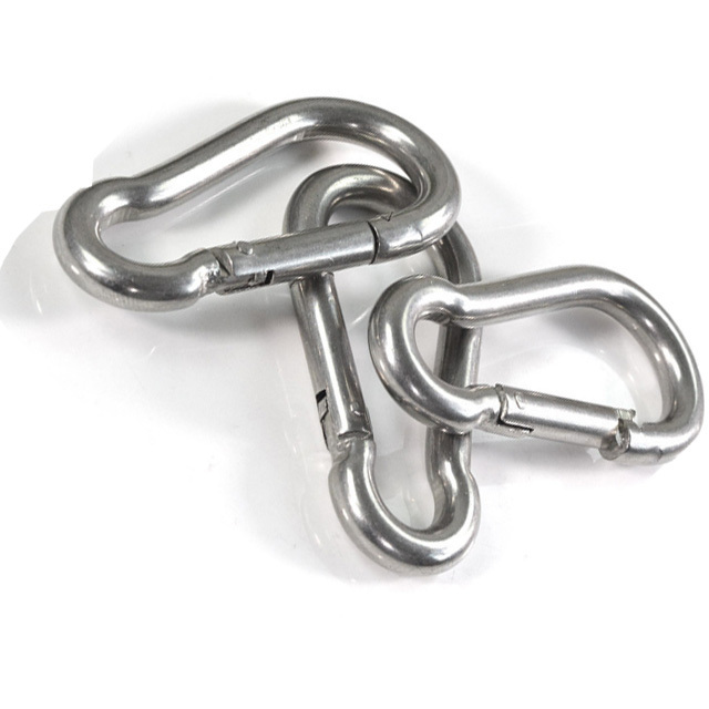 SS304 m5 stainless steel climbing carabiner made in China manufacture