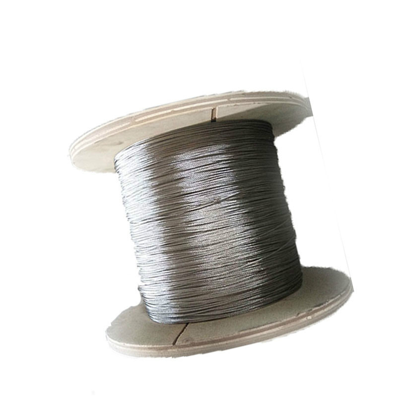 Chinese manufacture 1-32mm stainless steel elevator steel wire rope high strength aisi 304 SS stainless steel wire rope