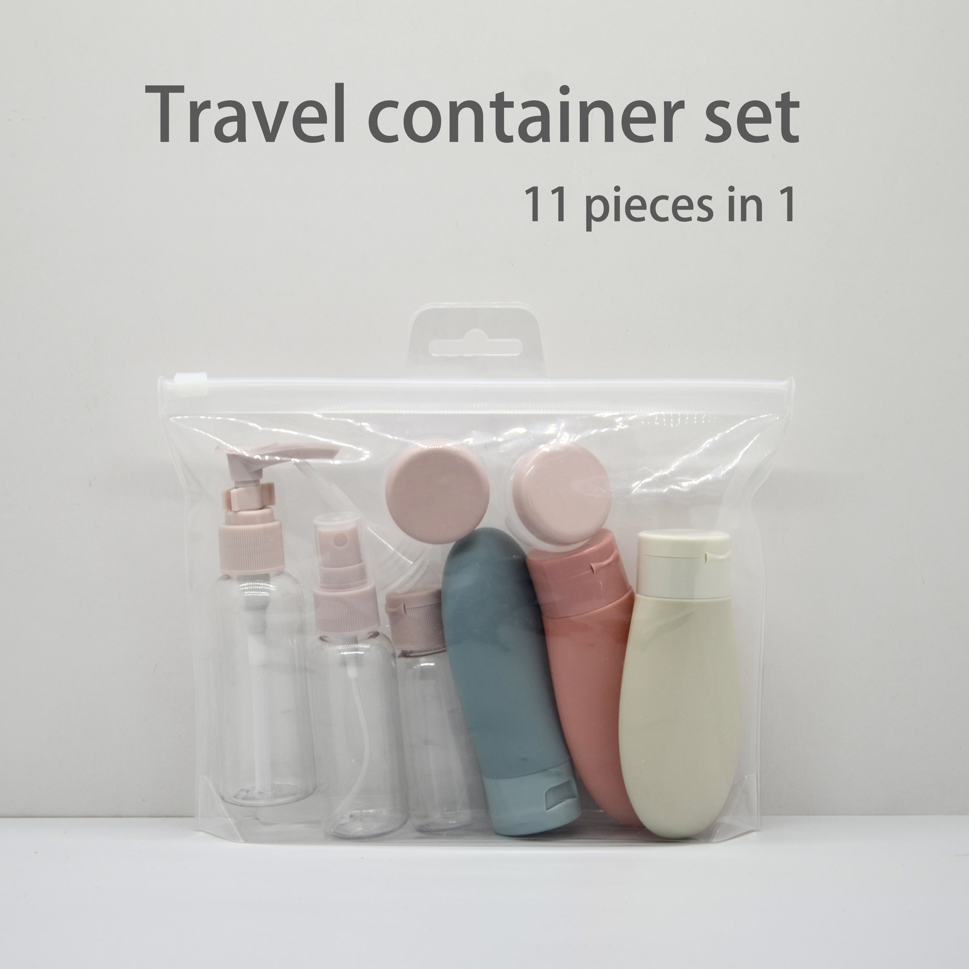 60ml Top Seller Leakproof Travel Bottle Kit Accessories Portable Travel Container similar Silicone Travel Bottles Set