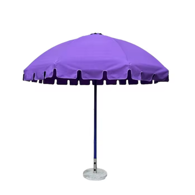 Outdoor Furniture Restaurant Sunshade Customization Garden Beach Cafe Outdoor Semi circular Pagoda Umbrella Tassel Umbrella