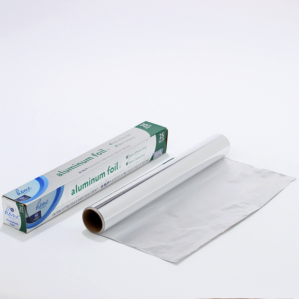 Disposable Food Grade 8011 Aluminum Foil Kitchen Food Packaging Aluminum Foil Paper Roll For Cooking And Baking