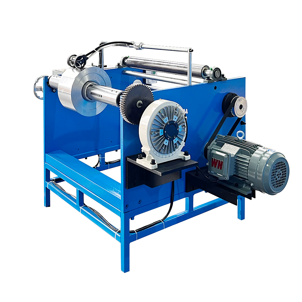 Trade Assurance Aluminum Foil Rewinder Machine Manual Aluminum Foil Roll Rewinding Machine