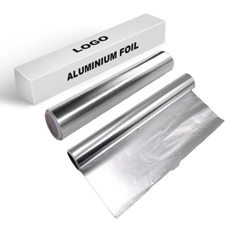 High Quality Aluminium Foil Roll 8011 Heavy Duty 45cm Food Packaging Aluminum Foil Paper For Food Foil Aluminum