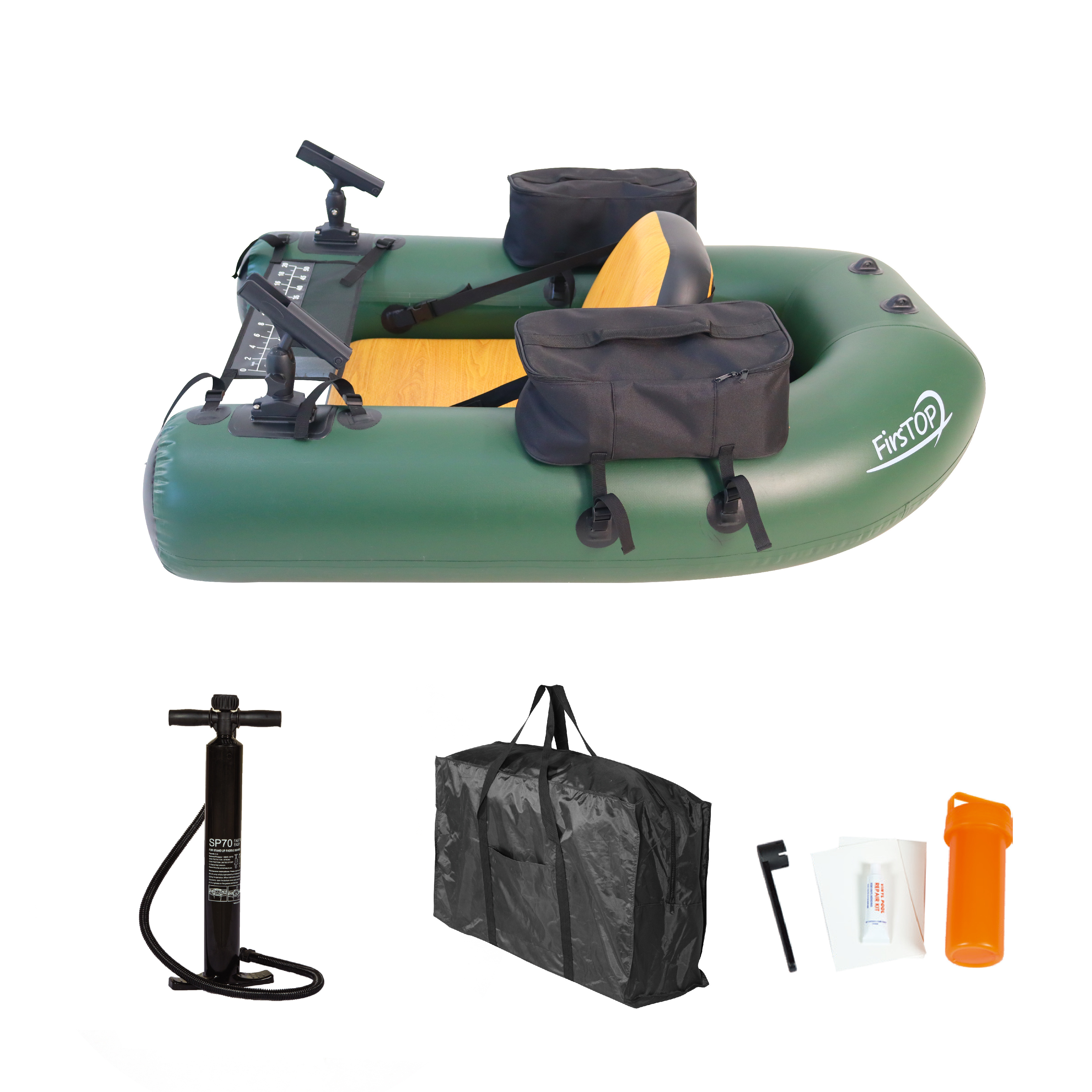 light weight small boat PVC material inflatable fishing float tube belly boat for one person