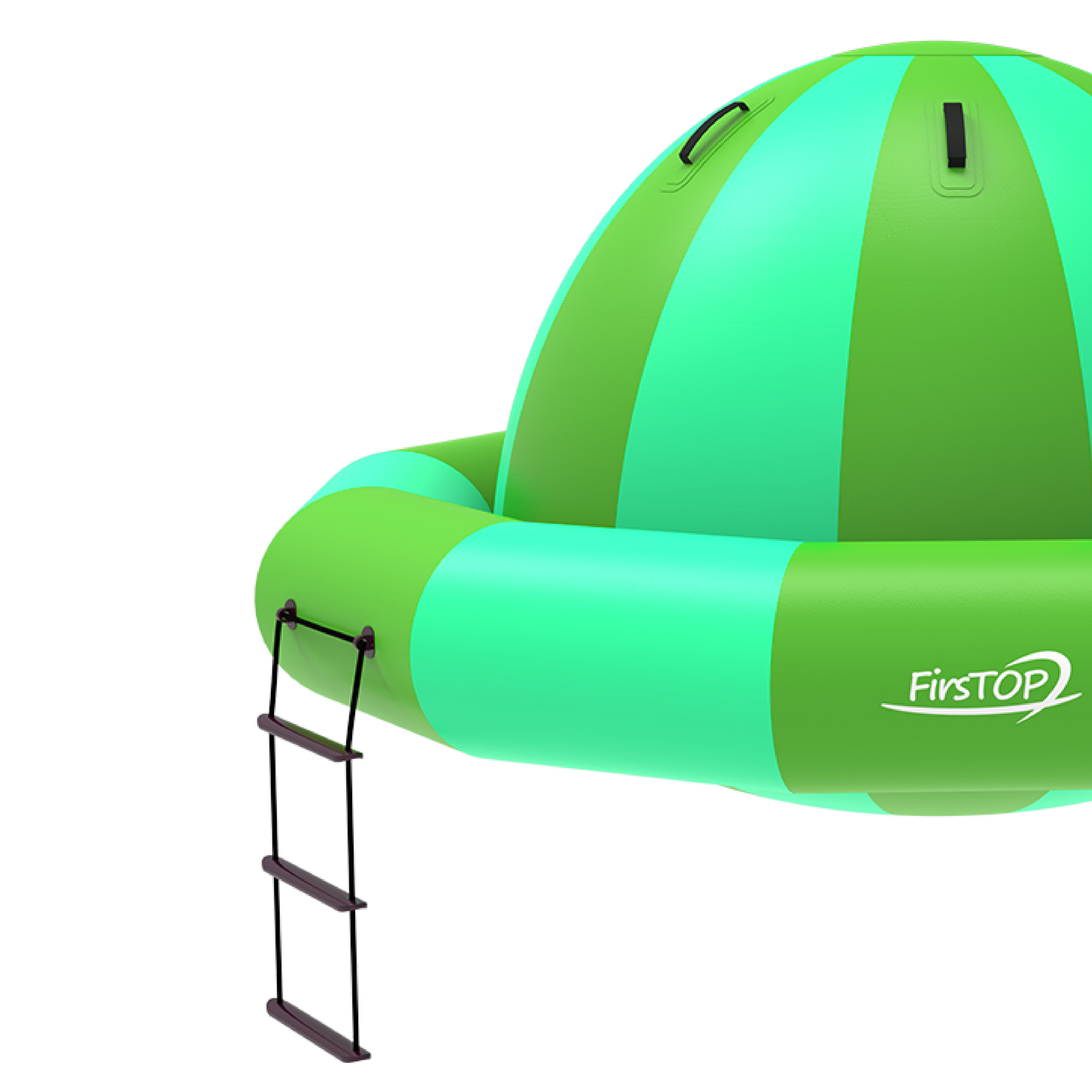 Best Selling CE Certificated Towable Inflatable Disco Boat Water Game Inflatable UFO Boat for sale