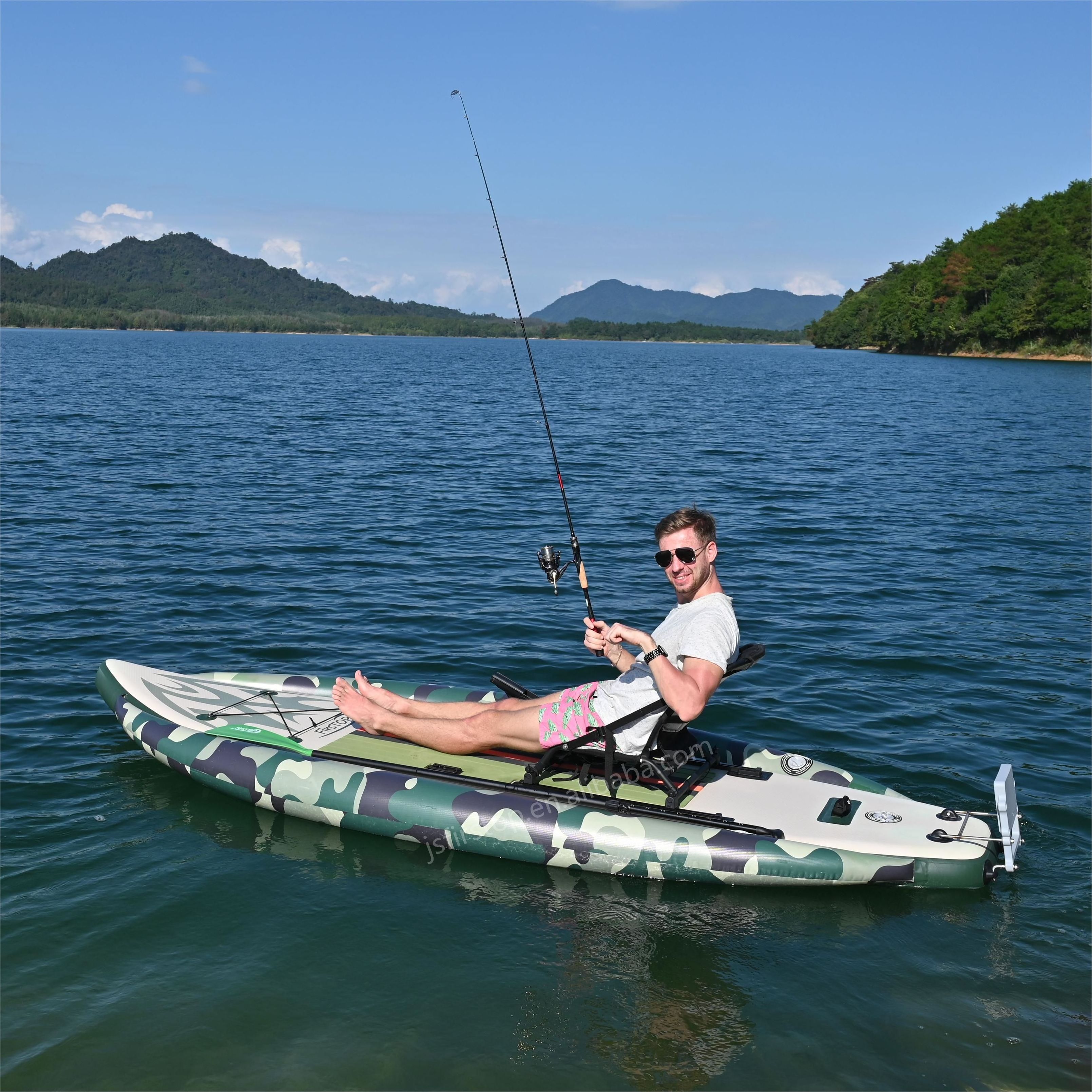 OEM Wholesale Big Fishing Inflatable Stand Up Paddle Board Supboard Water Sport Inflatable Paddle Board