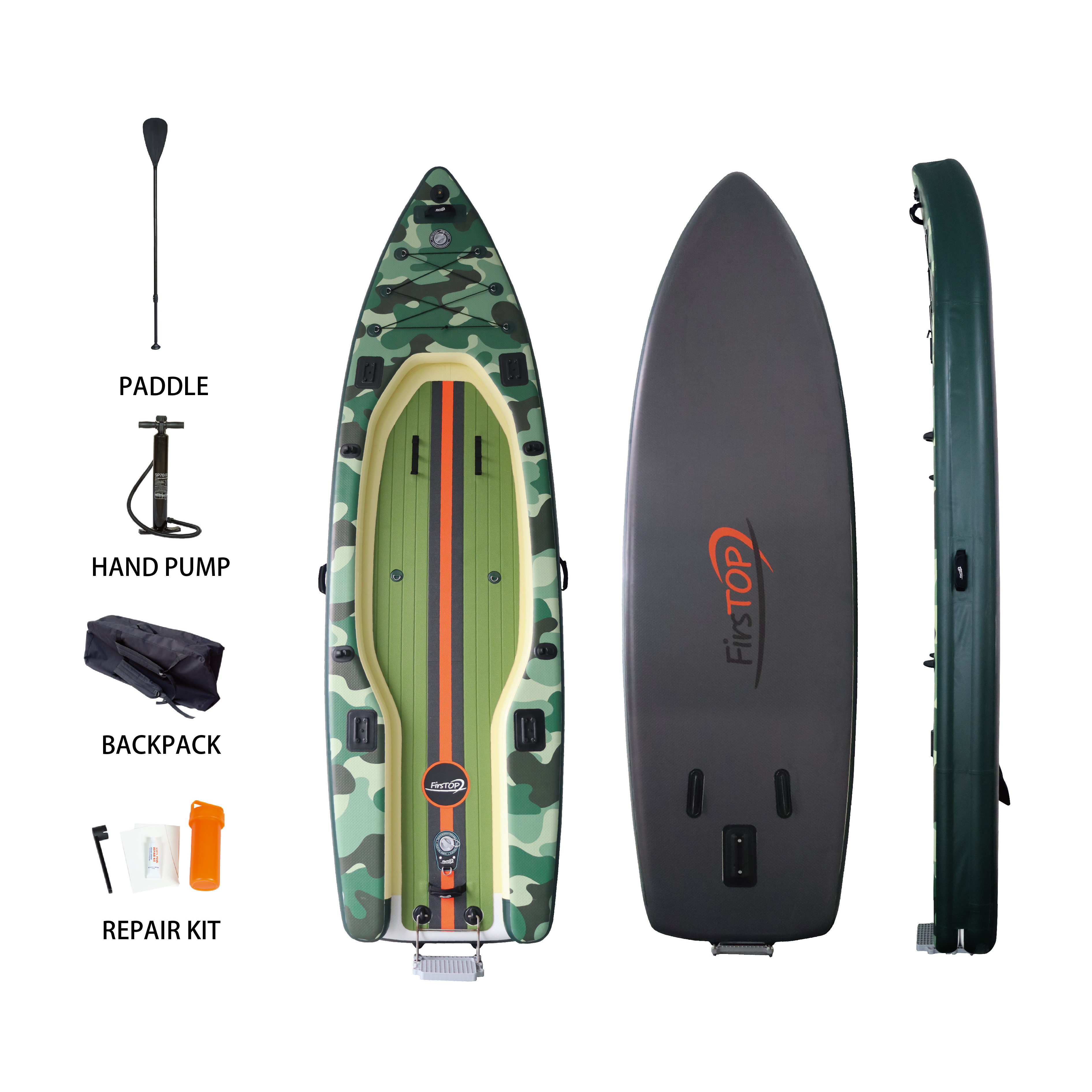 New Arrival High Quality Inflatable Fishing SUP Board Inflatable Paddle Board with electric motor