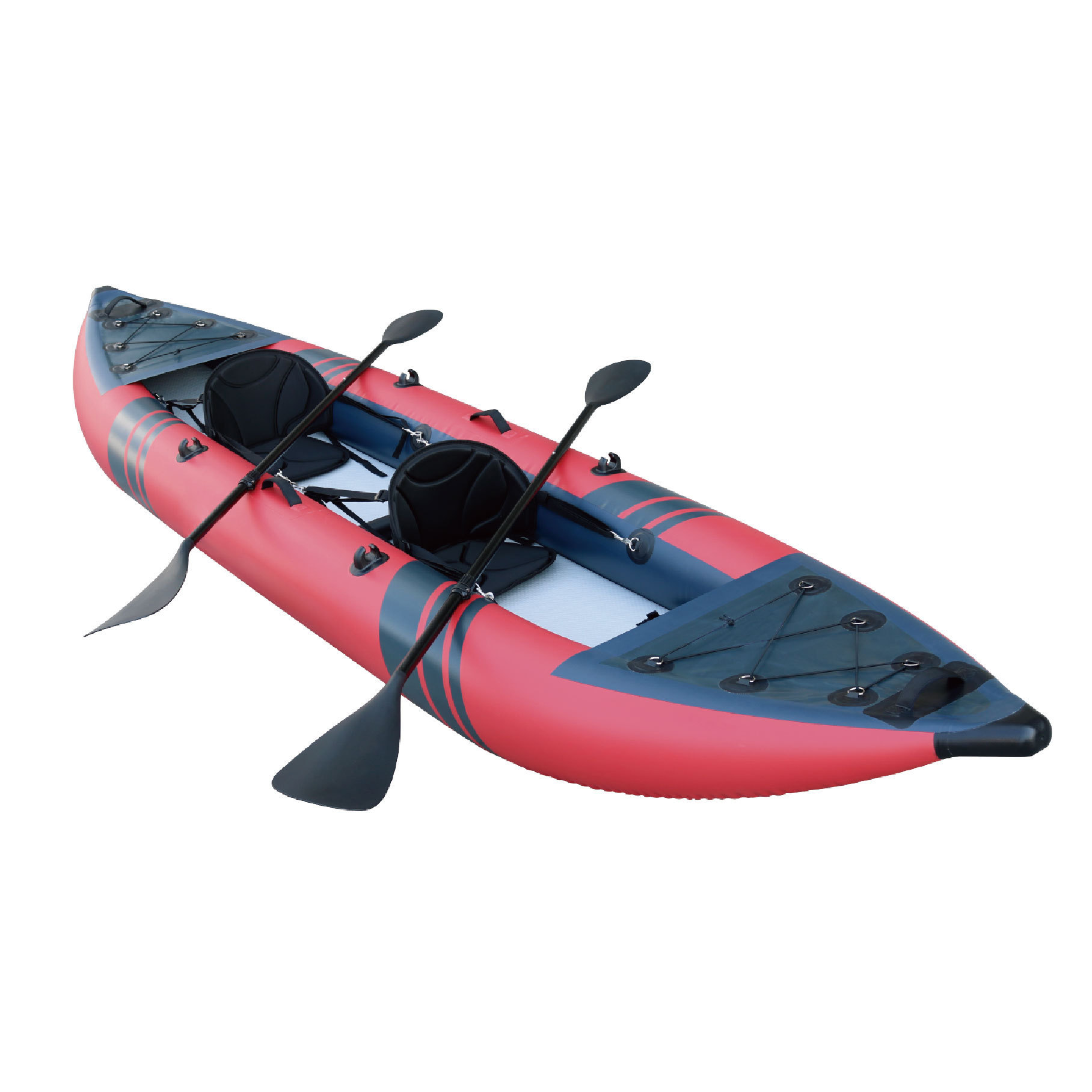 Factory Directly Foldable Pvc Kayak Inflatable Single/Double Person Inflatable Fishing Canoe