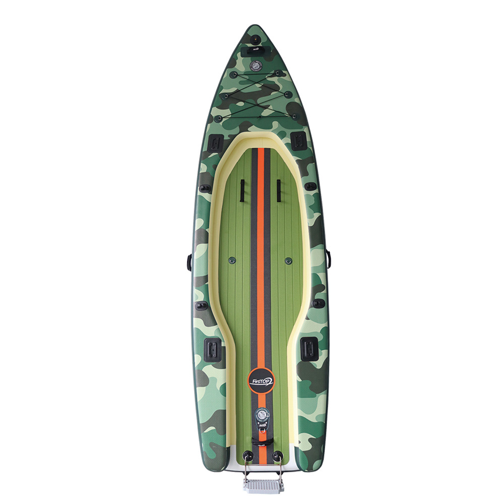 New Arrival High Quality Inflatable Fishing SUP Board Inflatable Paddle Board with electric motor