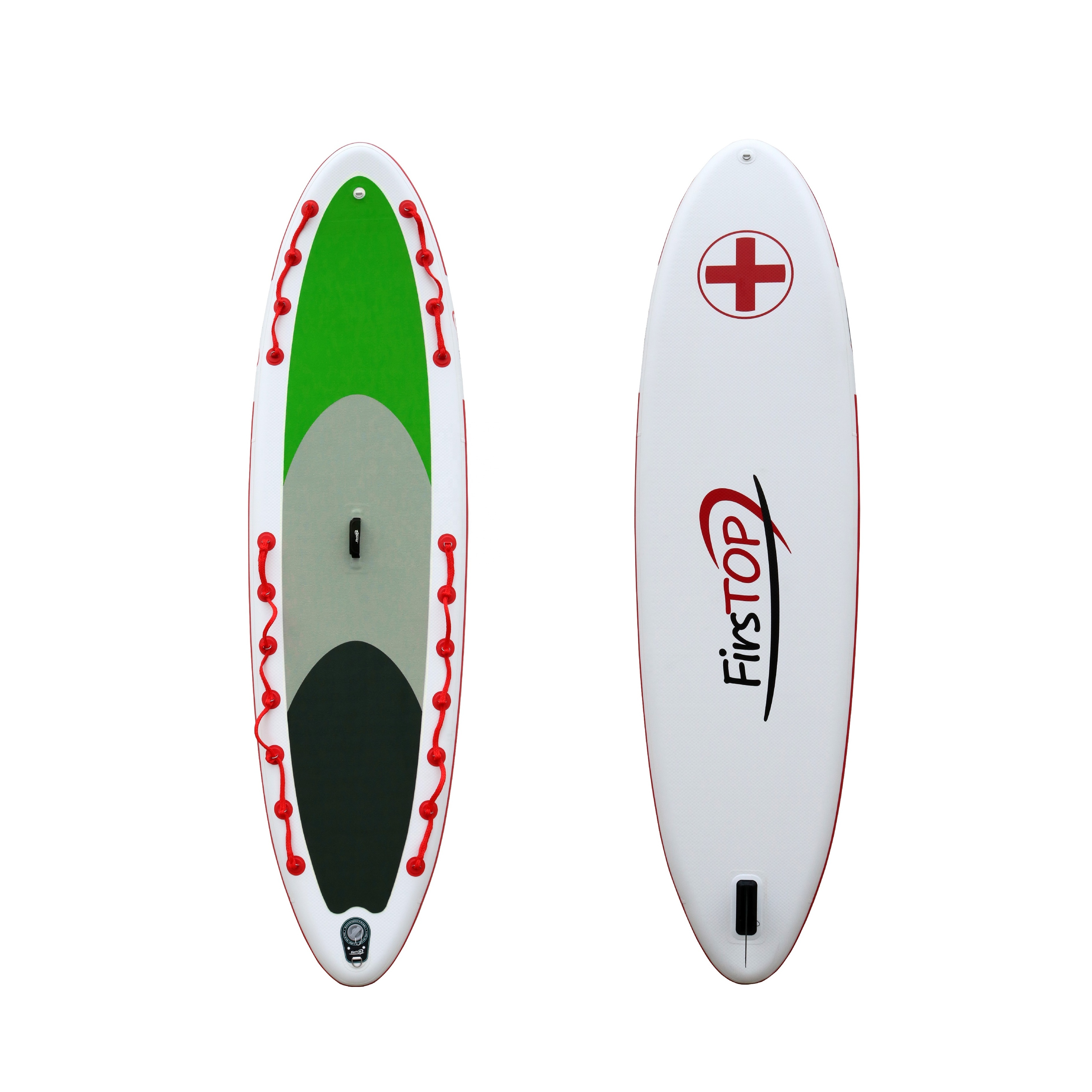 Custom Logo Size Lifeguard Paddle Boards Gonfiable Rescue Surfboard Paddl Board with Fins