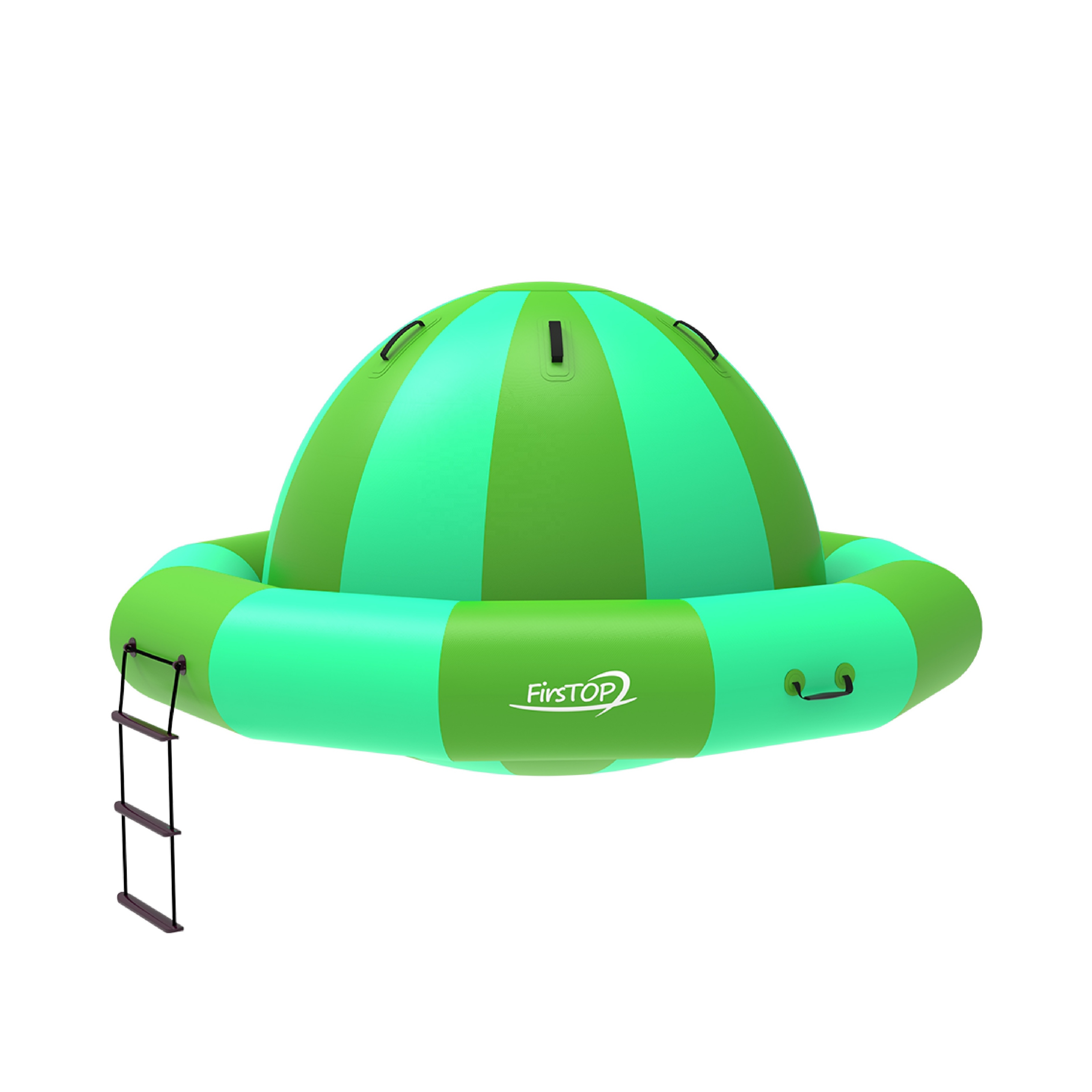 Best Selling CE Certificated Towable Inflatable Disco Boat Water Game Inflatable UFO Boat for sale