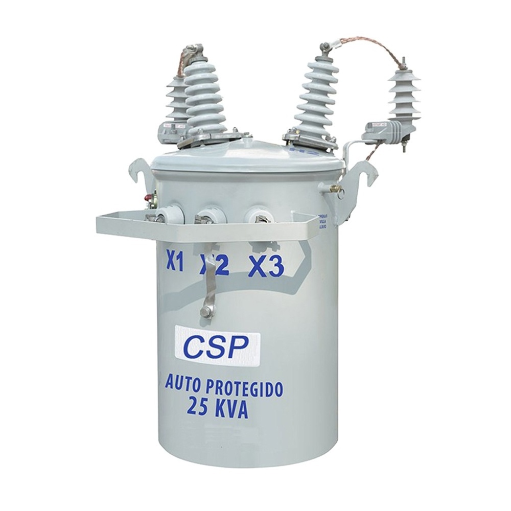 Customize Power Electric Transformer 15KVA 25KVA 37.5KVA 13.8KV 34.5KV to 120V/240V/480V Single Phase Pole Mounted Transformers