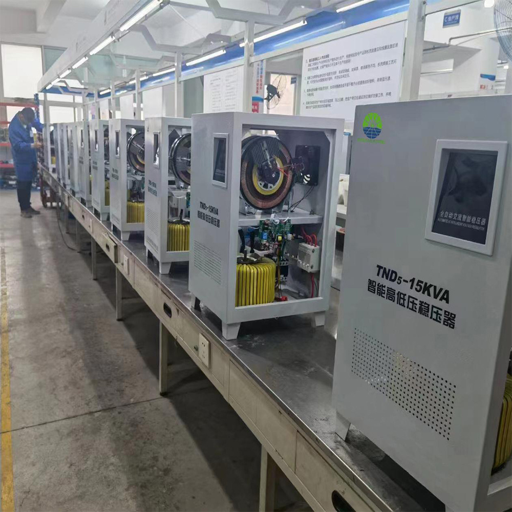 Customized china factory directly supply 50/60Hz 30kVA 40kva output 220v three  Phase high standard Voltage Stabilizer