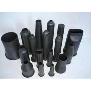 High Temperature Refractory RBSIC/ SSIC/ SISIC sintered Silicon Carbide Rod Rollers Sic Ceramic Tube Pipe