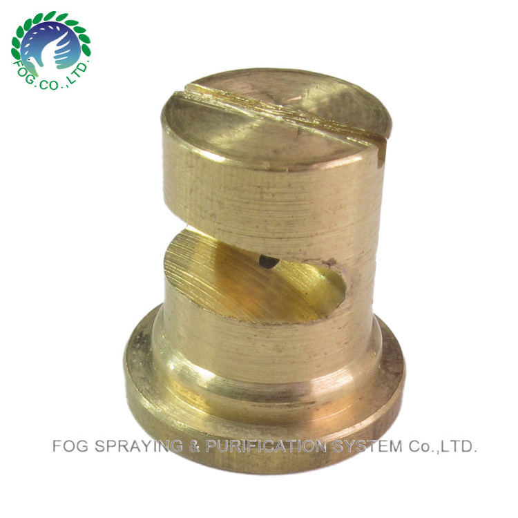 Brass Deflection Flat Fan Wide Angle Flood Jet Nozzle, brass water spray nozzle