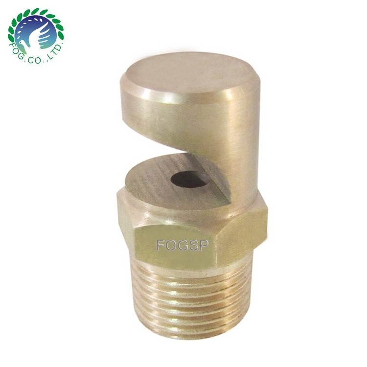 Brass Deflection Flat Fan Wide Angle Flood Jet Nozzle, brass water spray nozzle